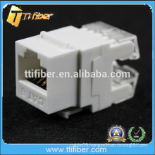 UTP Cat6 Keystone Jack RJ45 Jack 180 Degree